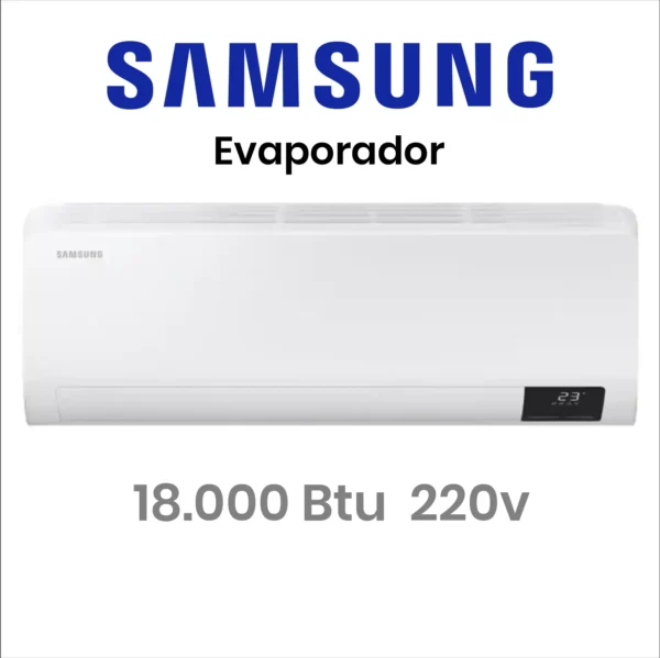 Evaporador Samsung tipo pared de 18.000 Btu a 220v