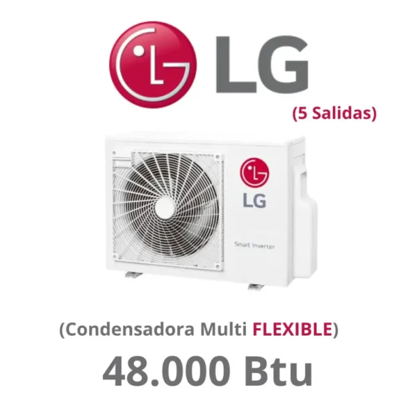 Condensadora Lg Multi flexible de 48.000 Btu 5 salidas