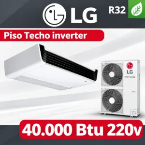 AIRE ACONDICIONADO LG PISO TECHO DE 40.000 BTU/H 220V R32
