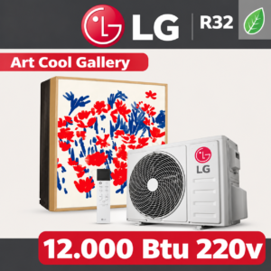 AIRE ACONDICIONADO ART COOL GALLERY MARCA LG INVERTER DE 12.000 BTU. R32 A 220V. CON CONEXION WIFI . EFICIENCIA B